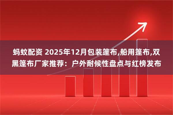 蚂蚊配资 2025年12月包装篷布,船用篷布,双黑篷布厂家推荐：户外耐候性盘点与红榜发布